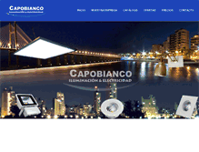 Tablet Screenshot of josecapobianco.com.ar